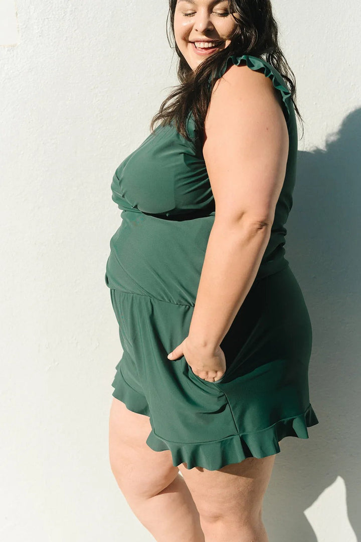 Anouk - Swimsuit w/ Ruffles and Chest Support