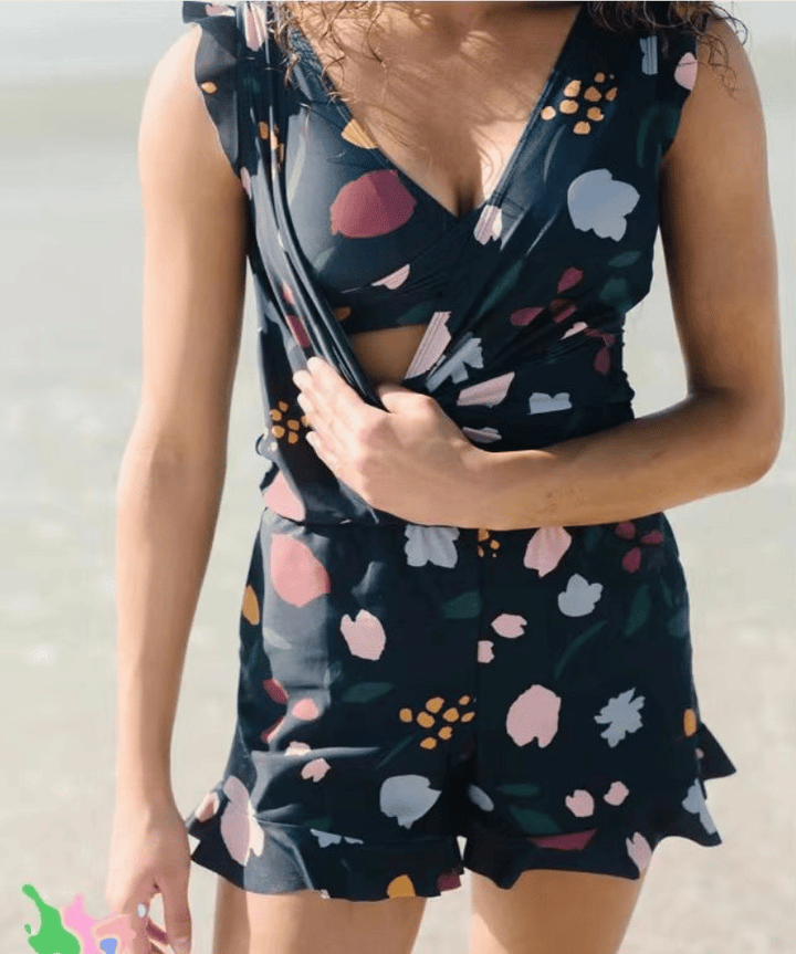 Anouk - Swimsuit w/ Ruffles and Chest Support