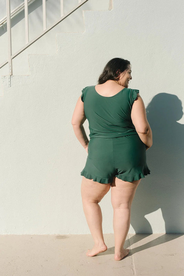 Anouk - Swimsuit w/ Ruffles and Chest Support