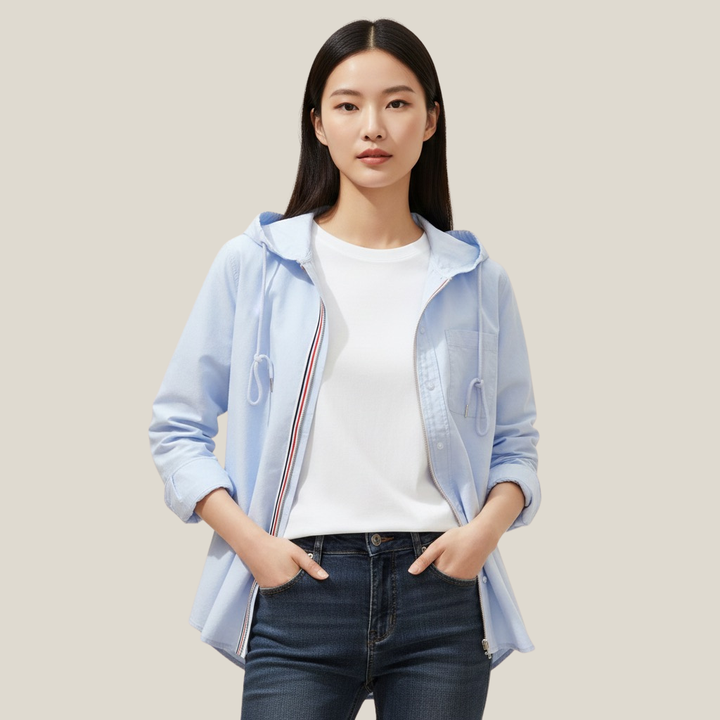 Grace | Linen Hoodie