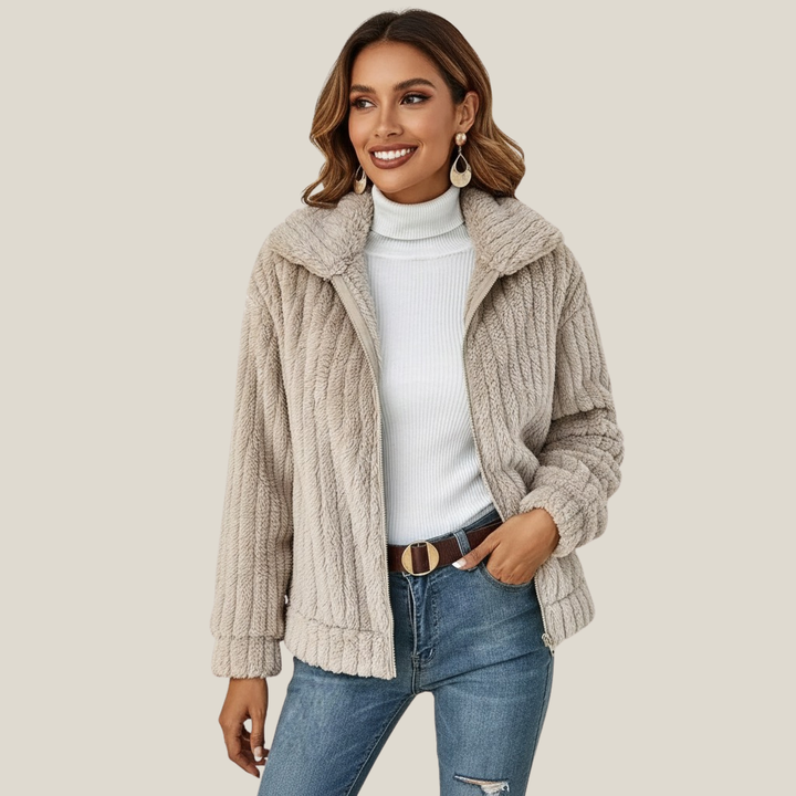Rhonda - Casual plushy cardigan